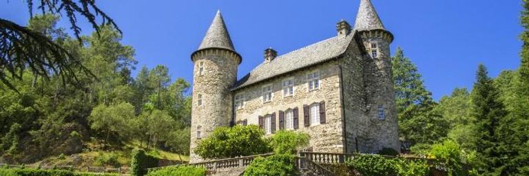 Chateau Chamborigaud in Languedoc, France