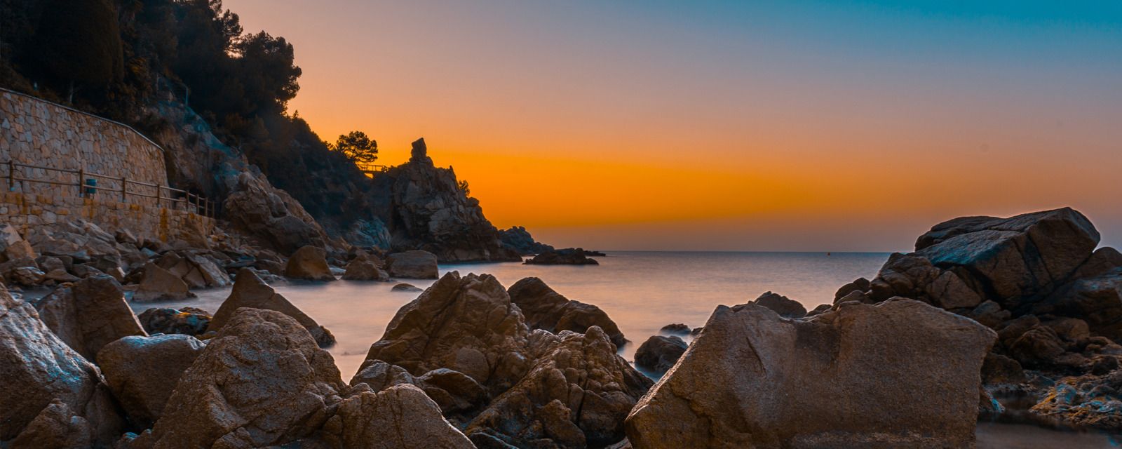 Sunset in Costa Brava