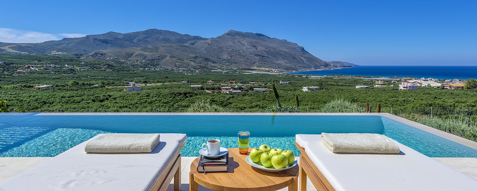 Swimming pool in Greece
