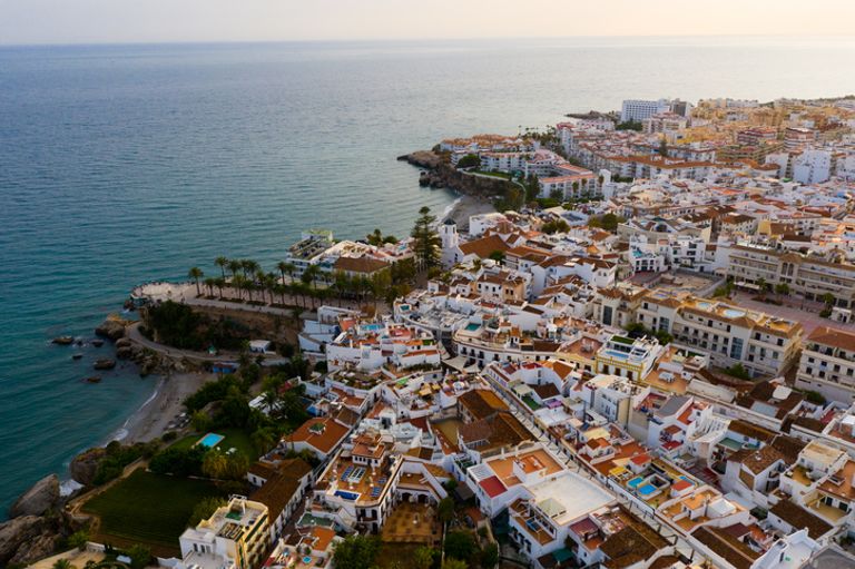 Aerial View of Nerja