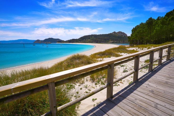 Playa de Rodas beach, Galicia
