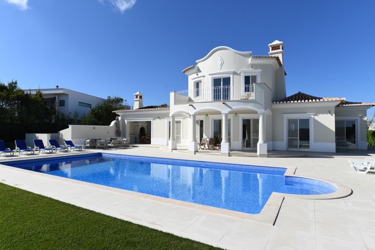 Exterior Of Luxury Holiday Villa