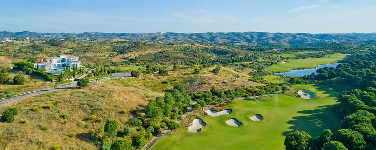 Aerial view of Monte Rei Golf Resort