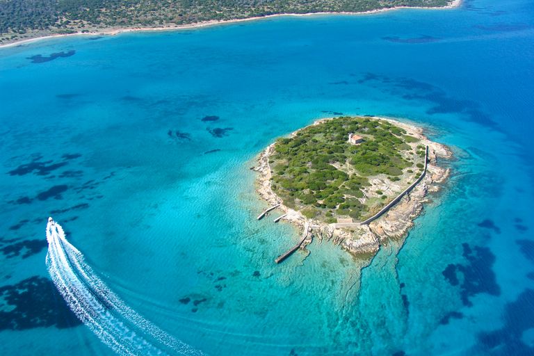 Private island in greece