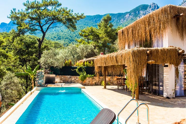Villa with swimming pool, Turkey