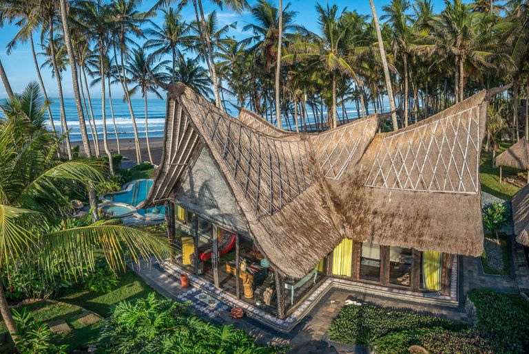 Beachfront Bali villa